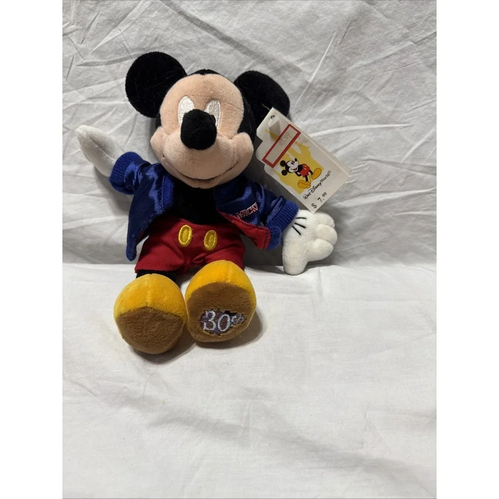 Lot of 4 Disney Mickey & Minnie Mouse Plush Collectibles See‎ Pictures